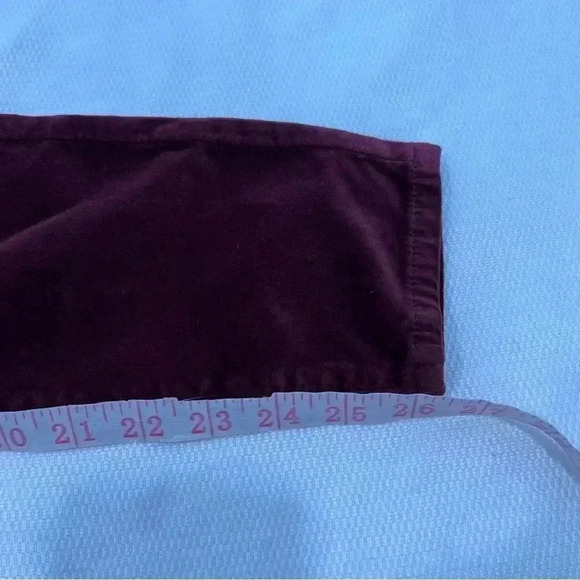 FRAME Le Velveteen High Rise Skinny Jeans Pinot Size 24 - Picture 6 of 9